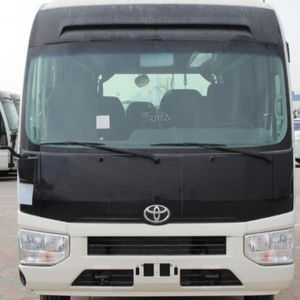 Expédition rapide pour Toyota Coaster 2023 d'occasion RHD-LHD avec sièges en cuir, bus d'occasion à conduite à gauche, pneus R16, homologué GCC - Product Image 1
