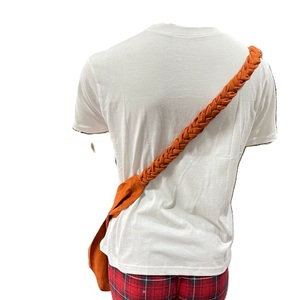 Manufacturer Wholesaler All Kinds Bags Women Fashion Design Cross Body <b>Felt</b> Beach Bag Cotton Hand Knotted Braid Handle Outdoor - Product Image 2