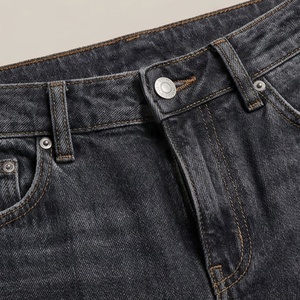 <b>Women</b> Cotton Higher Quality Washed Customized Color Denim Custom Sizing Mid Waist <b>Elastic</b> Closure Trade Assurance Winter Season - Product Image 4