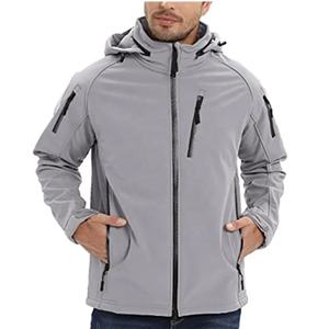 Chaqueta de Rendimiento para Expediciones al Aire Libre, Resistente, con Múltiples Bolsillos, Cortavientos, Camuflaje, para Caza, Impermeable, Softshell - Product Image 1