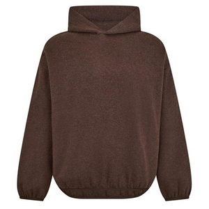 Vente en gros Pull de coupe régulière brodé de haute qualité Sweats à capuche pour hommes vierges Sweat à capuche Streetwear pour l'extérieur - Product Image 2