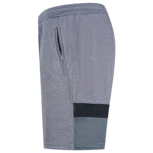 Bermudas de Hip Hop de algodón 100%, ajuste elástico relajado, tejido sólido, transpirable con logotipo frontal - Product Image 4