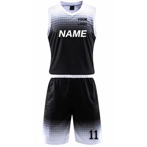 Uniforme de baloncesto transpirable al mejor precio Uniforme de baloncesto Buen material Uniforme de baloncesto de diseño profesional asequible - Product Image 5