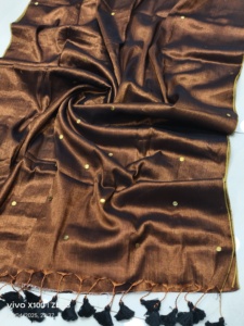 Tela de Algodón de Secado Rápido Ecológica GINI TISSU, Técnica de Tejido Ligero, Tinte Liso, 6.3 m de Ancho, 380 GRM, Vestido de Novia - Product Image 6