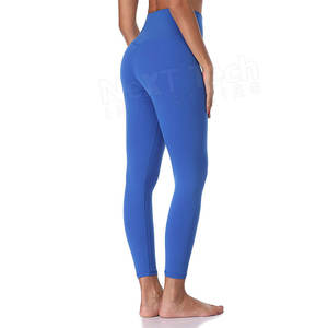 กางเกงเลกกิ้งเอวสูงสำหรับผู้หญิงกางเกงโยคะฟิตเนสยืดได้สี่ทางงานตามสั่ง - Product Image 5
