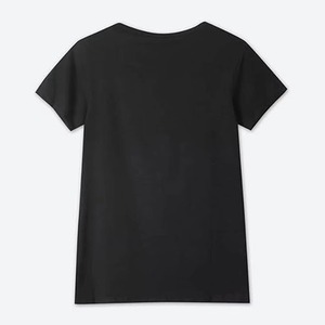 Vêtements pour femmes de grande taille T-shirts fabriqués au Pakistan T-shirts d'été à manches courtes en pur coton T-shirts pour femmes à la mode Offre Spéciale - Product Image 3