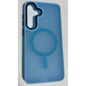 เคสใส Samsung Galaxy S25 2025 Samsung Galaxy S24 2024 พร้อมวงแหวนแม่เหล็ก สีฟ้า - Product Image 1