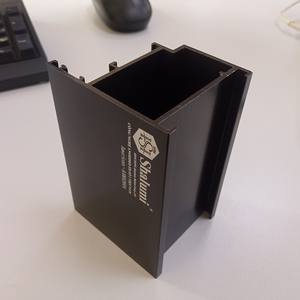 Profilé de cadre de porte de fenêtre en aluminium anodisé fabriqué à l'usine d'aluminium Song Hong au Vietnam - Product Image 1