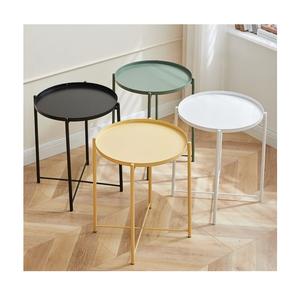 Traditional iron side <b>table</b> with a beautifully curved frame and intricate detailing complementing classic <b>vintage</b> decor - Product Image 6