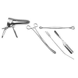 Kit de Instrumentos Quirúrgicos de Obstetricia y Ginecología para Parto Básico, Caja de Acero Inoxidable, Manual, Certificado CE ISO Clase I, Reutilizable - Product Image 2