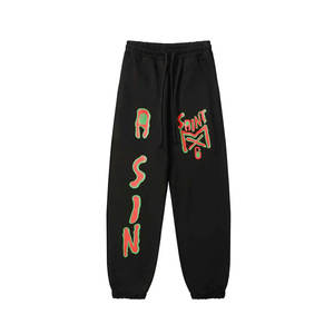 Nueva llegada Pantalones acampanados Logotipo personalizado Impresión de pantalla Transpirable Lona ligera Cintura media Estilo de la calle-Venta al por mayor para la venta - Product Image 1