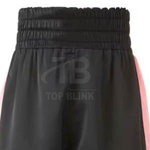 Pantalones cortos de boxeo estilo profesional 2025, ropa de entrenamiento de poliéster 100%, cierre de cintura elástica, logotipo personalizado, nombre, patrón sólido, estilo deportivo - Product Image 3