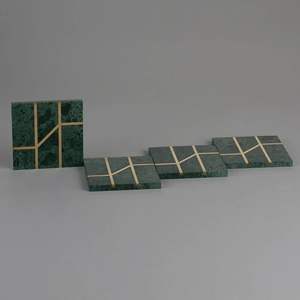 Dessous de verre en pierre de conception classique de qualité supérieure Accessoires de table de meilleure qualité pour l'utilisation de la cuisine et de la décoration intérieure - Product Image 4