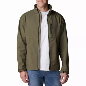 Chaqueta forrada de forro polar Softshell al aire libre para hombre abrigo de senderismo térmico impermeable a prueba de viento con opción de logotipo personalizado disponible - Product Image 6