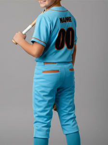 Conjunto de Uniforme de Béisbol Personalizado, Transpirable, Talla Grande, Ropa de Softbol con Pantalones, Botones de Entrenamiento en Equipo, Camiseta de Béisbol - Product Image 4