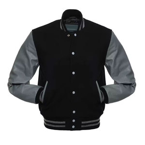 Chaqueta Versity para hombre hecha a medida, precio barato, baloncesto, deportes, entrenamiento, hombres, mangas completas, CollegeBaseballjacket para hombre, envío DDP - Product Image 1