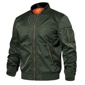 Chaquetas Bomber de nailon y poliéster reversible para hombre, chaqueta Bomber personalizada para niños, venta al por mayor - Product Image 5