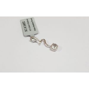 Handmade 925 Sterling Silver <b>Pendant</b> with Natural White Topaz <b>Emerald</b> Cut Charm for Women Shah Gems - Product Image 4