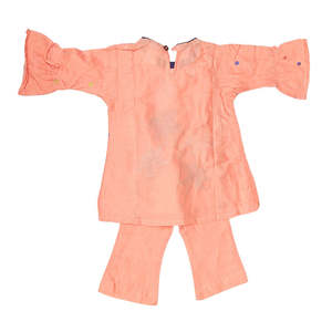 Traje de 2 piezas para niñas recién nacidas - Melocotón - Product Image 5