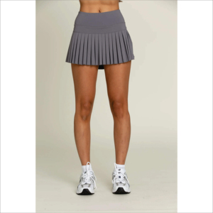 Nouveau design Jupe de tennis marine taille haute légère pour femmes Sentiment de danse Entraînement de course à pied jupe de tennis de golf avec short intégré - Product Image 6