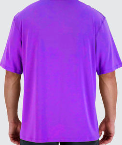 Camiseta personalizada 100% algodón nueva llegada suelta Ajuste de gran tamaño impresión peso pesado de alta calidad manga corta Camiseta larga secado rápido - Product Image 4