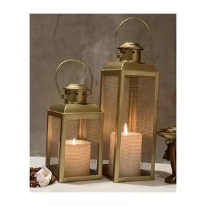 Superior Metal <b>Lanterns</b> Antique Wedding Decoration Candle Holders and Home <b>Decorative</b> <b>Lantern</b> Perfect for Weddings and Christmas - Product Image 3
