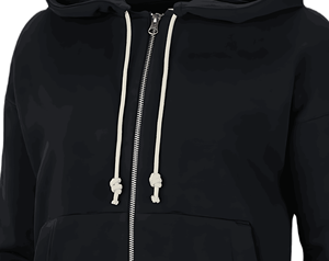 Vente en gros Sweat-shirt à capuche zippé surdimensionné personnalisé Sweat-shirt Streetwear en coton doux Sweat-shirt à capuche design tendance pour hommes - Product Image 3