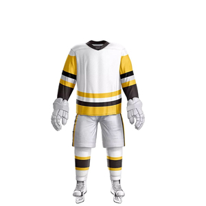 Uniforme de hockey sobre hielo de diseño personalizado para hombres y ropa de equipo deportivo totalmente personalizado fácil de usar uniforme de hockey sobre hielo - Product Image 4