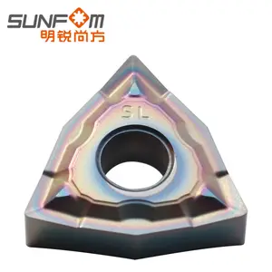 CNC cutting tools turning tools WNGG 080404/ WNGG 080408 Color quenched steel Titanium alloy precision machining