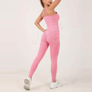 จั๊มสูทลำลองสำหรับผู้หญิงเอวสูงสไตล์โมเดิร์นผ้าเนื้อนุ่มสวมใส่สบายน้ำหนักเบาระบายอากาศได้ดีสำหรับการเดินทางในชีวิตประจำวัน - Product Image 3