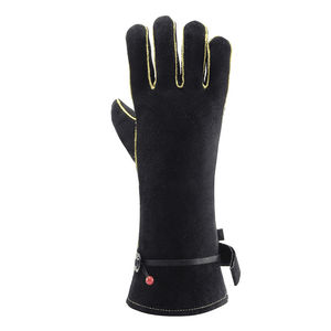 Nouvelle arrivée Service OEM personnalisé Gants de soudage en cuir de qualité supérieure Nouvelle arrivée Résistance à la chaleur Conception Gants de sécurité raisonnables - Product Image 1