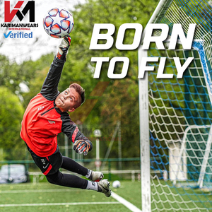 Gants de gardien de but en gros avec protection des doigts, personnalisation de la marque, gants de gardien de but de football de qualité export - Product Image 5