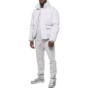 <b>Men's</b> High Quality Custom Puffer Jacket for <b>Men</b> Fashion Shiny Multicolor Winter Coat Direct Manufacturer Fabric - Product Image 4