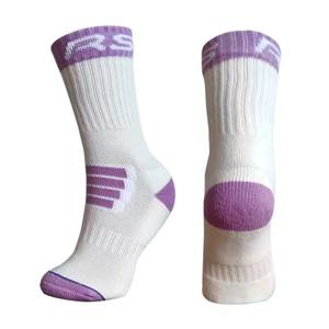 Custom Athletic Crew Sport <b>Socks</b> for Men Women Colorblock Design Cushioned <b>Heel</b> & Toe Breathable Cotton for Training & Running - Product Image 2