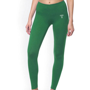 Elastic Waist High Ankle Solid Yoga Leggings for Women with Scrunch Butt Custom <b>Color</b> Seamless Sports <b>Tights</b> - Product Image 4