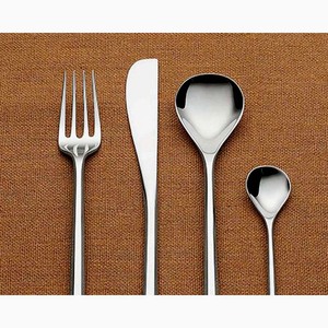 Meilleure vente en acier inoxydable argent nickel couteau fourchette cuillère ensemble incroyable poignée dans une boîte-cadeau élégant ensemble de couverts - Product Image 4