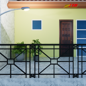 Un fournisseur vietnamien propose des balcons en fer forgé avec 100 pour cent de matériaux locaux en vente pour les rénovations modernes de mai - Product Image 5