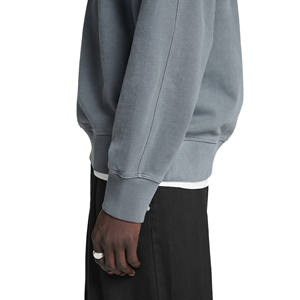 Sweat-shirt à capuche personnalisé pour homme, 100% coton, taille plus, col rond, logo décontracté, uni, hiver, respirant, écologique - Product Image 4