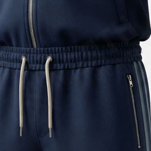 Ensemble de survêtement sport deux pièces avec fermeture éclair, sweat à capuche et pantalon long, jogging pour adultes, qualité supérieure, couleur personnalisée, vêtements de sport pour hommes - Product Image 5