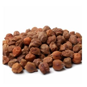 Tradisional tinggi Protein Seluruh coklat chicpeas (Kala Chana) kering gaya kaberi untuk makanan ringan kari-distribusi curah
