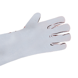 ถุงมือทำงานเชื่อมหนังแท้พร้อมปลอกหุ้มหัวเข็มและดัชนี tig/mig ถุงมือทำงานเพื่อความปลอดภัยถุงมือทำงานสำหรับงานเชื่อม - Product Image 6