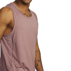 เสื้อกล้ามผู้ชายสีม่วงเสื้อแขนกุดสำหรับออกกำลังกายในยิมชุดกีฬาแนวสตรีทแบบลำลองผ้ายืดกันความชื้น - Product Image 5