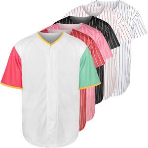Maillot de Baseball Personnalisé Pas Cher Chemise de Sports d'Équipe Personnalisée par Sublimation Vente en Gros Maillot de Baseball Respirant et Durable - Product Image 3