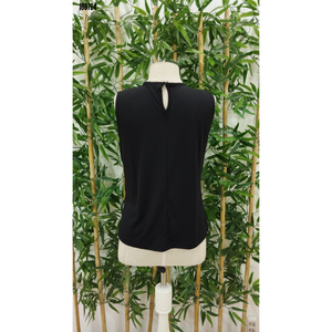 Blusa Sandy con Tirantes y Cuello Redondo para Mujer, 38354 - Negro - Product Image 5