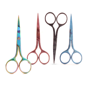 Tijeras Profesionales de Acero Inoxidable para Uñas, Diseño Curvo para Adultos, Puntas Afiladas, Diseño Simple, Orificio Cuadrado, Duraderas y de Alta Calidad - Product Image 5