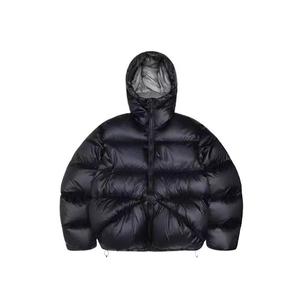 OEM Custom Unisex Oversize Thick Warm Mens Baggy Waterproof Zip up Cotton Puffer <b>Down</b> Coat Jacket Man - Product Image 1