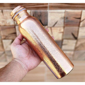 Vaso de Cobre Real de Diseño Superior, Ecológico, de Gran Capacidad, con Tapa Hermética, Beneficioso para la Salud, para Adultos, Gran Oferta - Product Image 1