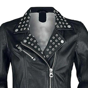 Vestes en cuir pour femmes de haute qualité, vestes d'hiver avec détails boutonnés, design respirant, tailles et couleurs personnalisables - Product Image 4