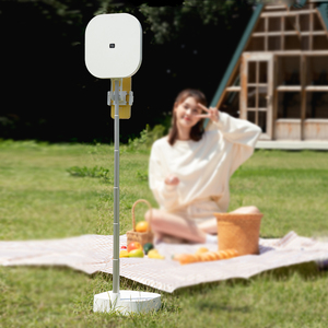 Support de <span class=keywords><strong>téléphone</strong></span> double avec <span class=keywords><strong>bras</strong></span> articulés, trépied réglable <span class=keywords><strong>pour</strong></span> diffusion en direct, vidéos de cuisine, photographie - Product Image 5