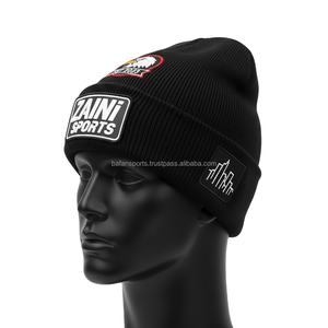 <b>Women</b> <b>Beanie</b> Hat 380 GSM Stretchable Acrylic Fabric Thick Warm Knit Cap Custom Logo Embroidery Patch Style jacquard <b>Beanie</b> Cap - Product Image 3